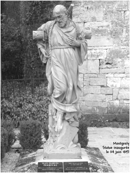 statue de Jean-Gabriel Perboyre  Montgesty